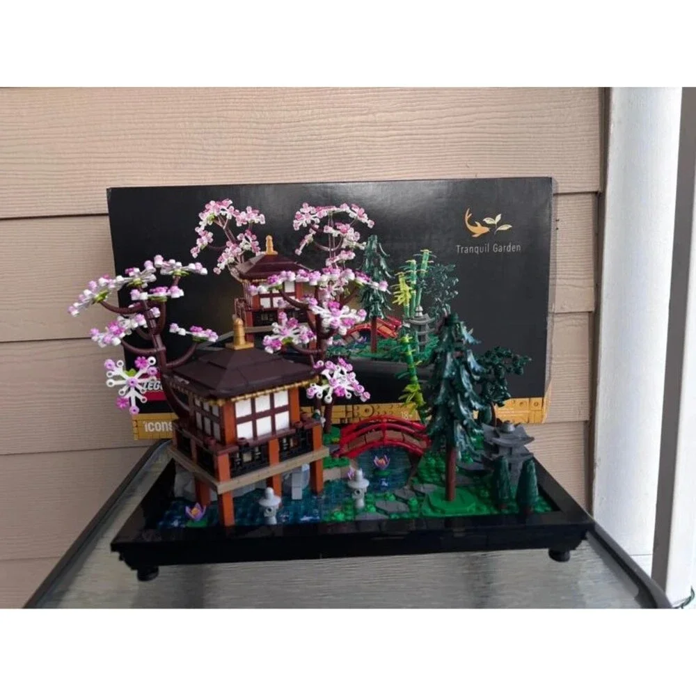 Lego Japanese Tranquil Garden 10315 Completed